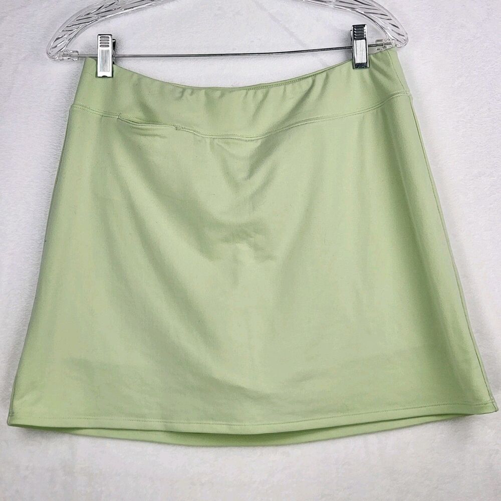 Adidas Climalite Womens Golf Skort Mini Skirt Sz 6 Light Green Tennis Pickleball